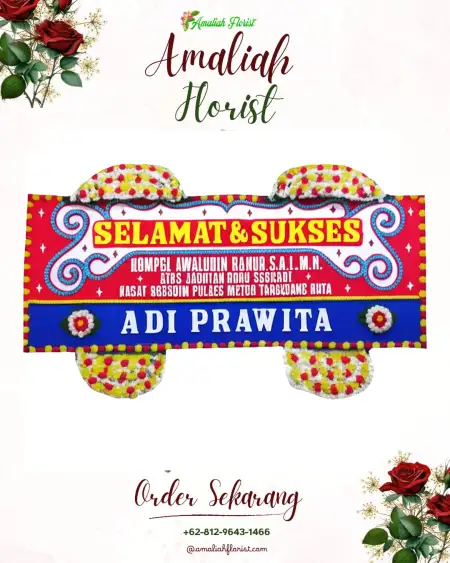 Papan Bunga Ucapan Selamat Dlingo